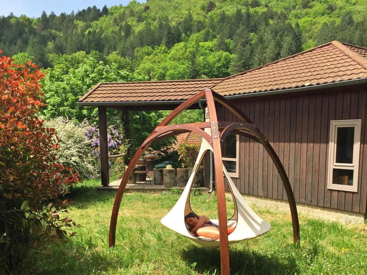 Chalet Cosy Nature Alzon Kültér fotó